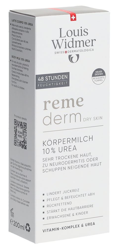 WIDMER Remederm Körpermi 10% Urea parf 200 ml