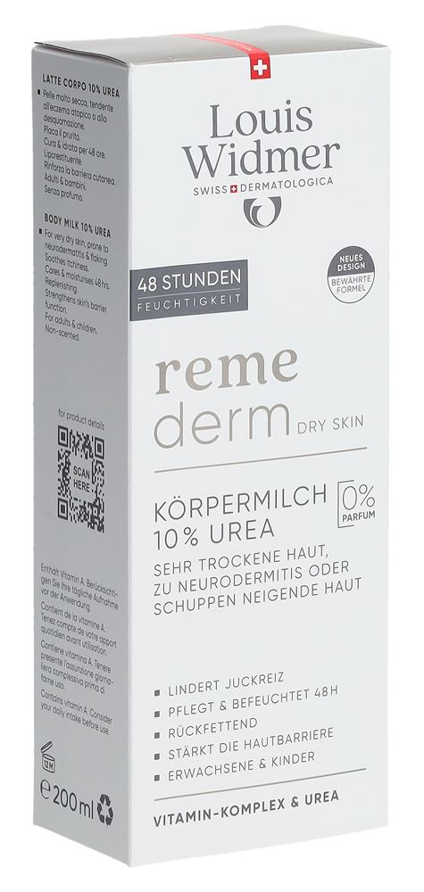 WIDMER Remederm Körpermi 10% Urea o Parf 200 ml