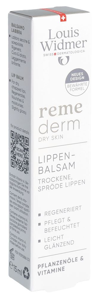 WIDMER Remederm Lippenbalsam parf 15 ml