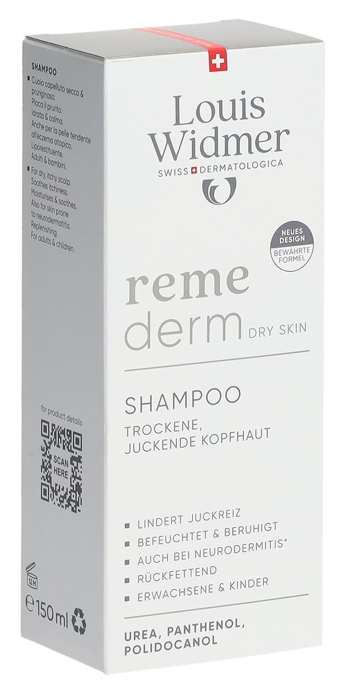 WIDMER Remederm Shampoo parf 150 ml