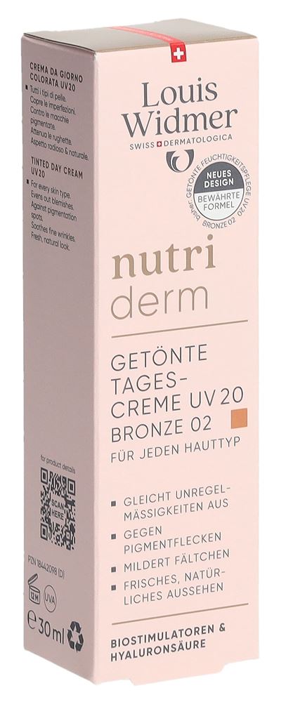 WIDMER Nutriderm Tagescr get UV20 bro parf 30 ml