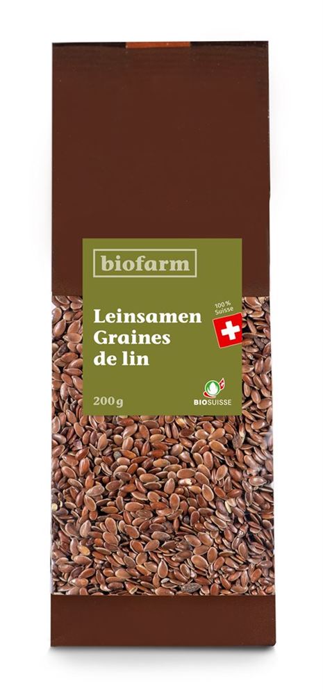 BIOFARM Leinsamen Knospe CH Btl 200 g