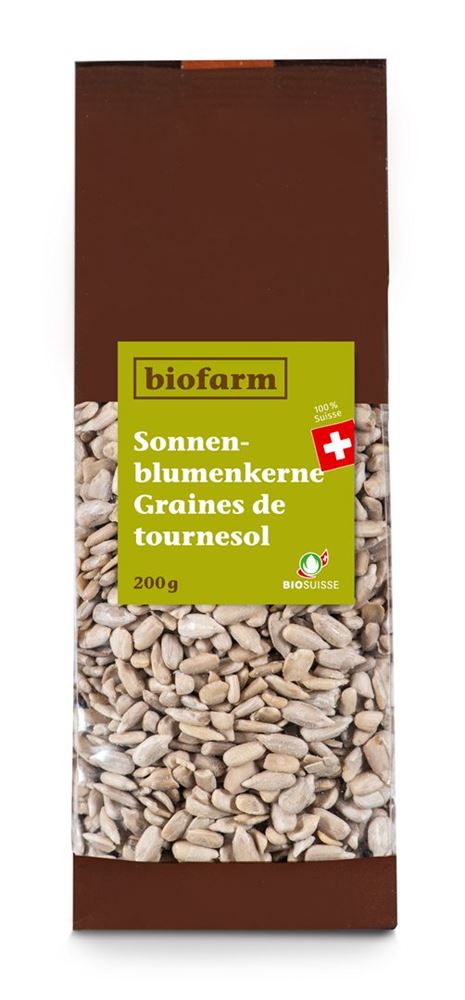 BIOFARM Sonnenblumenkerne Knospe CH 200 g