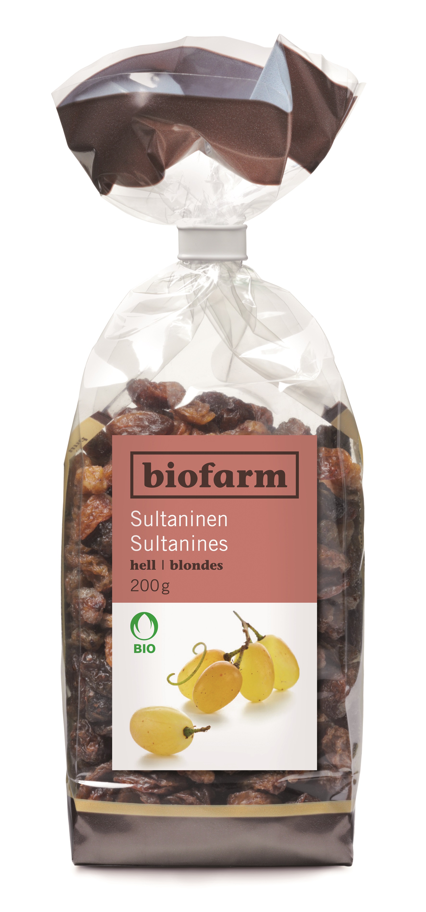 BIOFARM Sultaninen hell Knospe Btl 200 g
