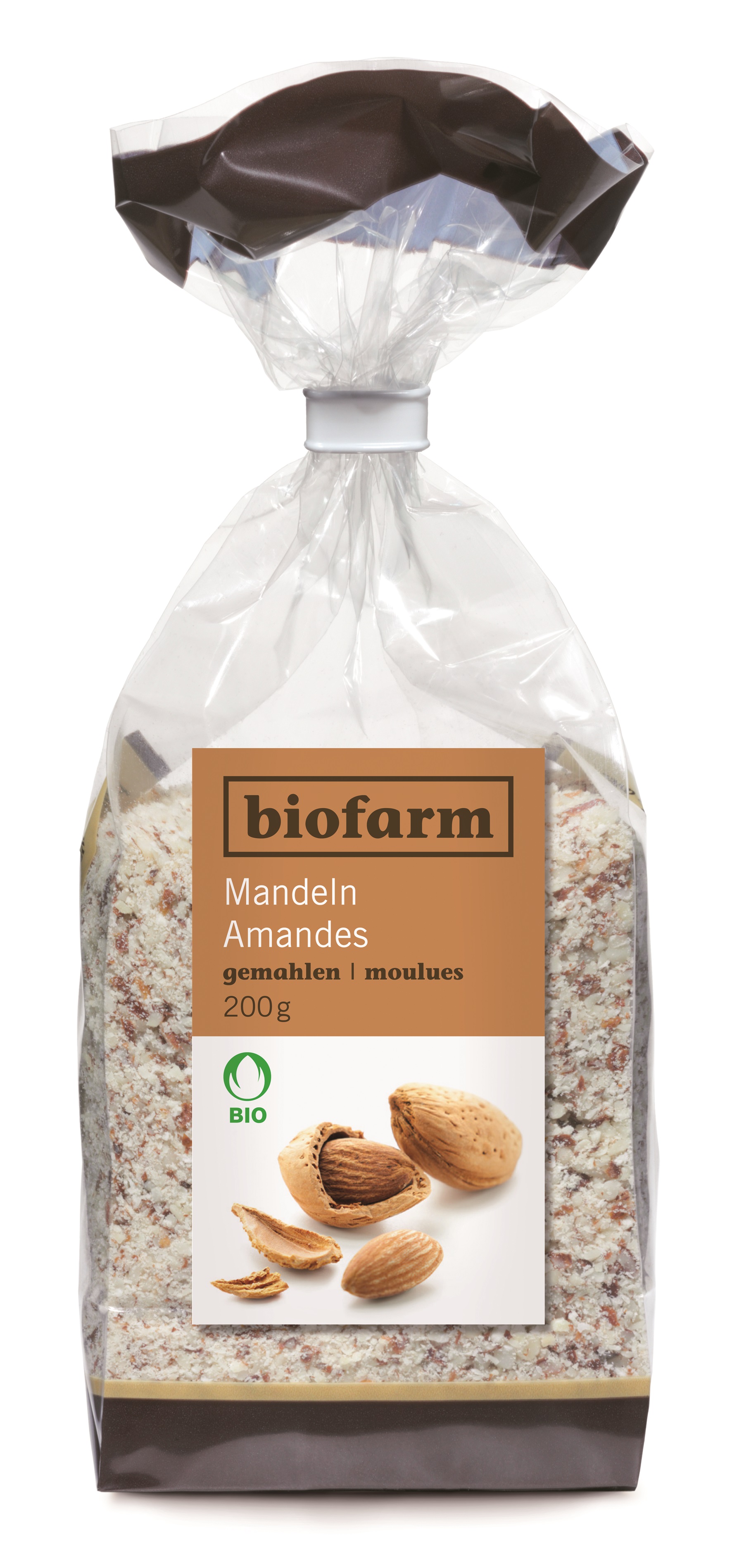 BIOFARM Mandeln gemahlen Knospe Btl 200 g