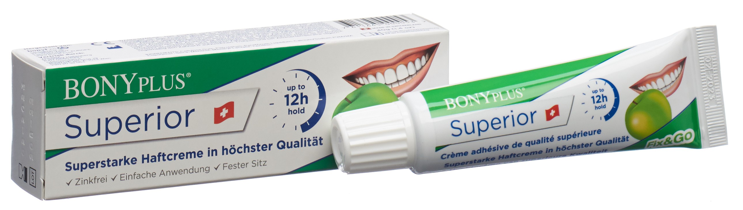 BONY PLUS Haftcreme superstark 12 Stunden 40 g