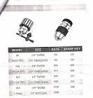 SPAREKEY F/DRILL CHUCK CLAM