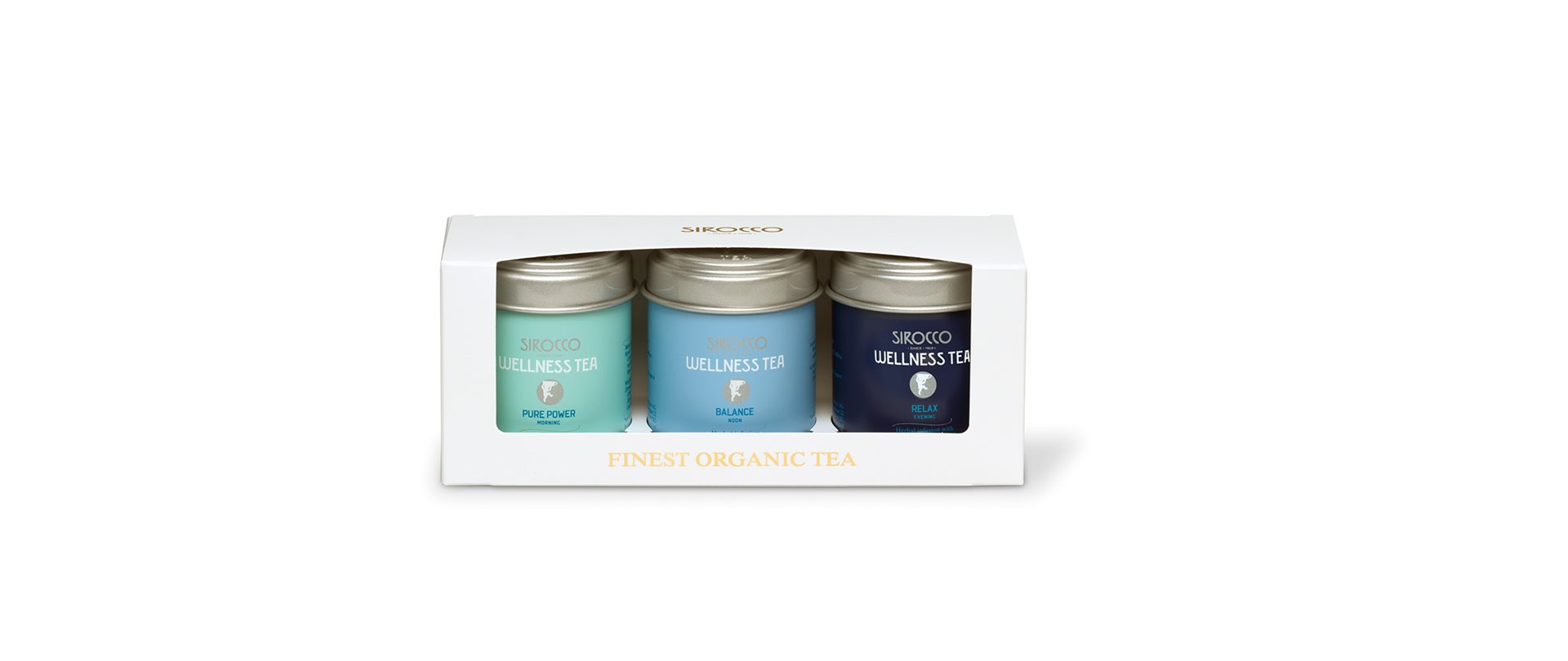 SIROCCO Wellness Tea Selection 3 Dosen small Bio