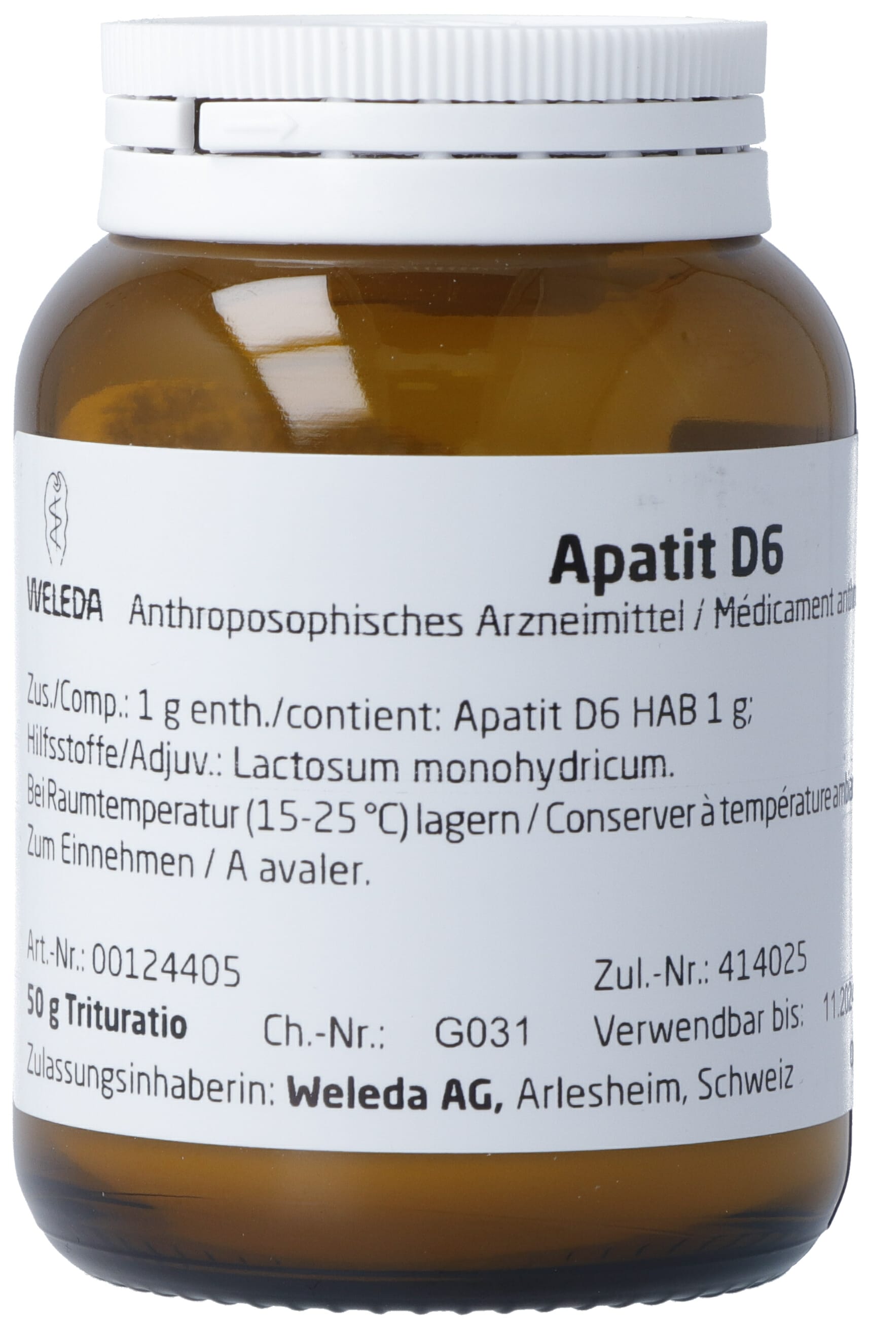 WELEDA Apatit Trit D 6 50 g