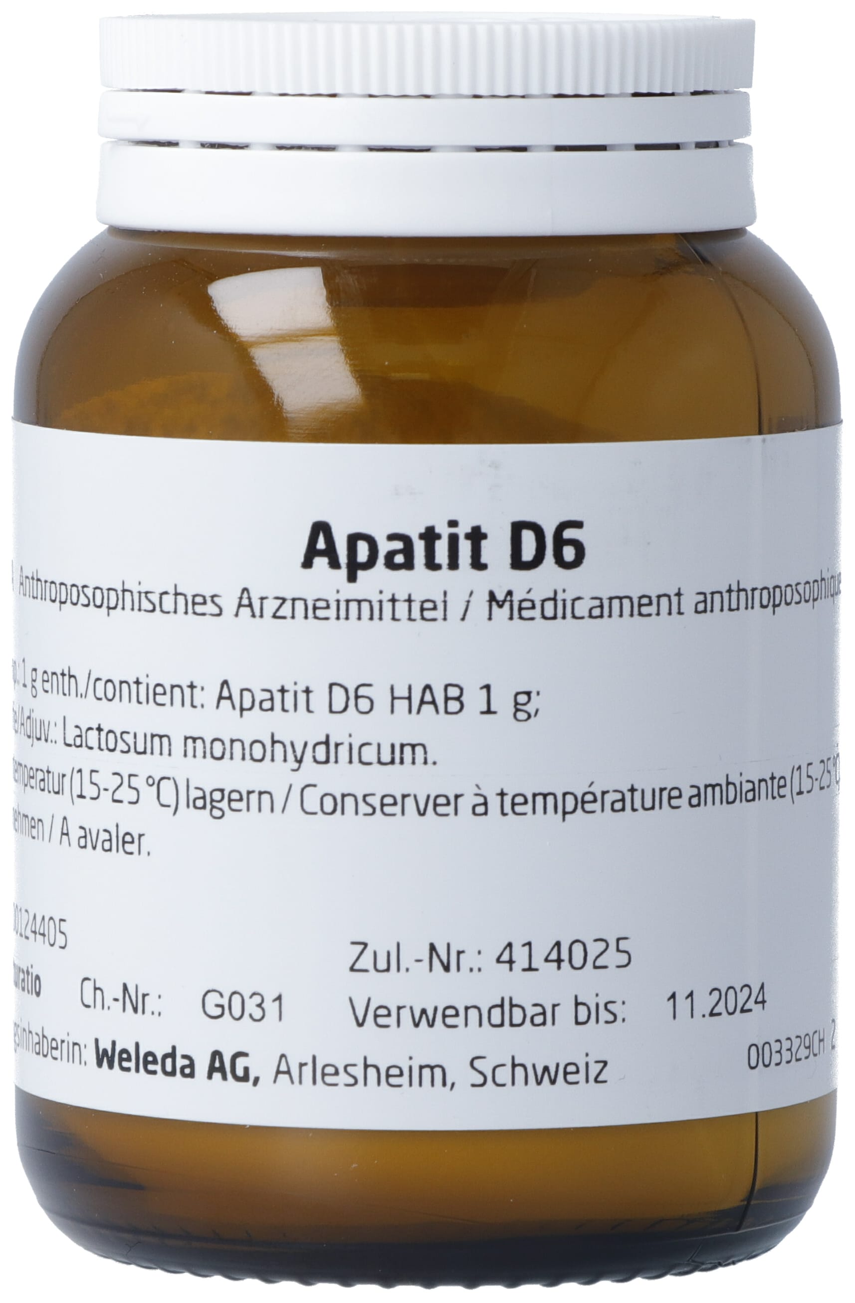 WELEDA Apatit Trit D 6 50 g