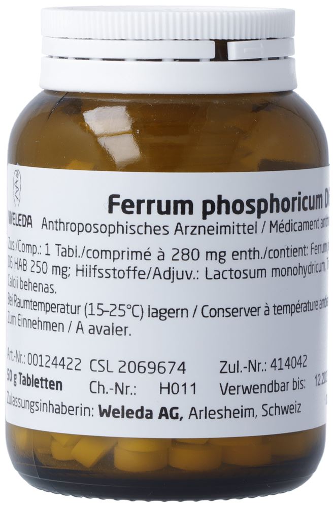 WELEDA Ferrum phosphoricum Tabl D 6 50 g