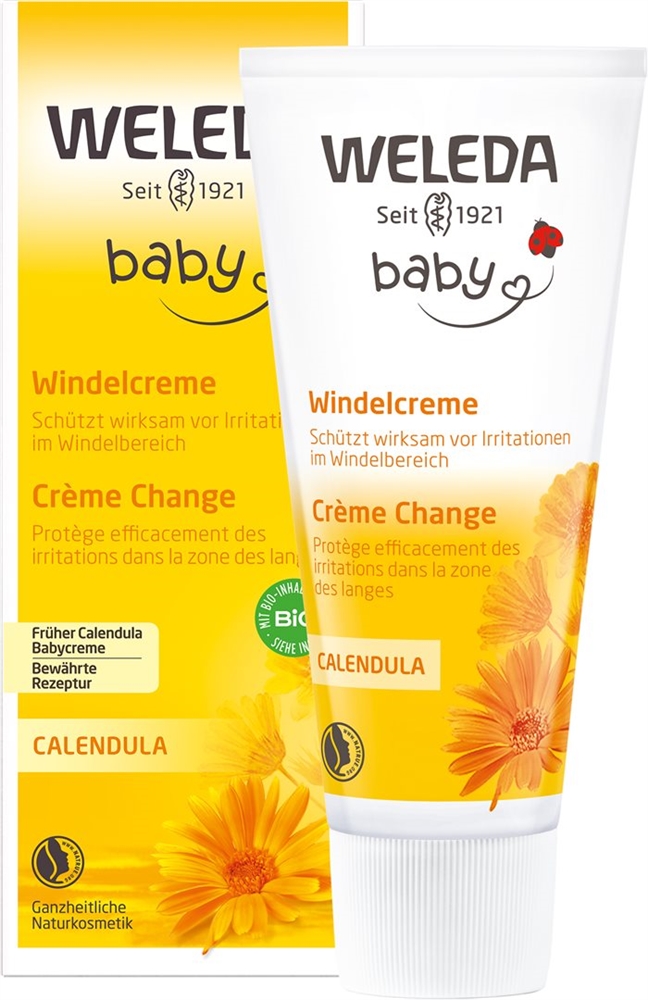 WELEDA BABY Windelcreme Calendula Tb 75 ml