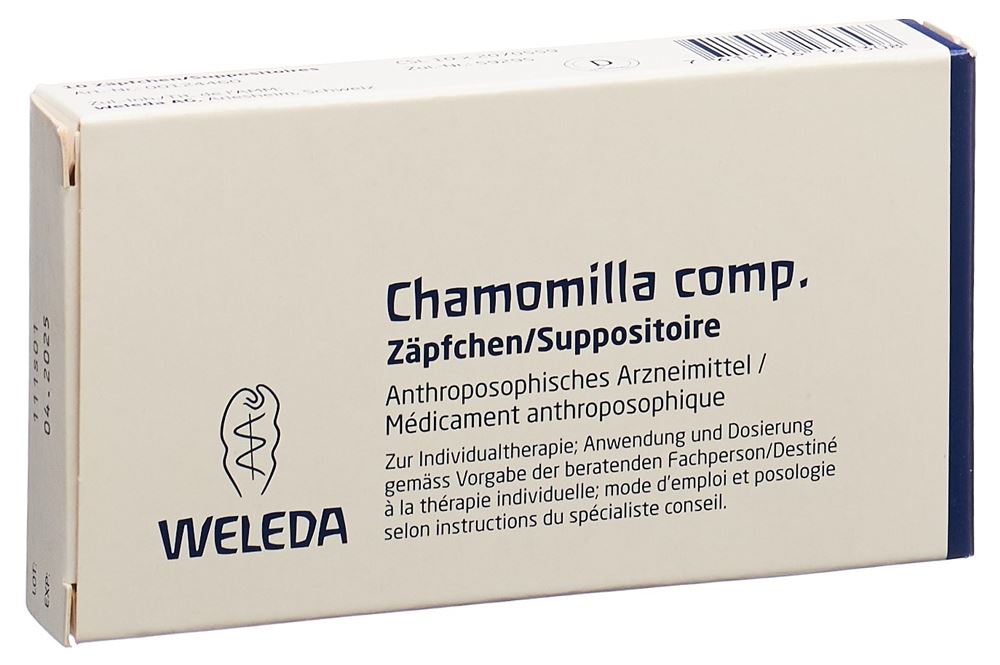 WELEDA Chamomilla comp Supp Blist 10 Stk