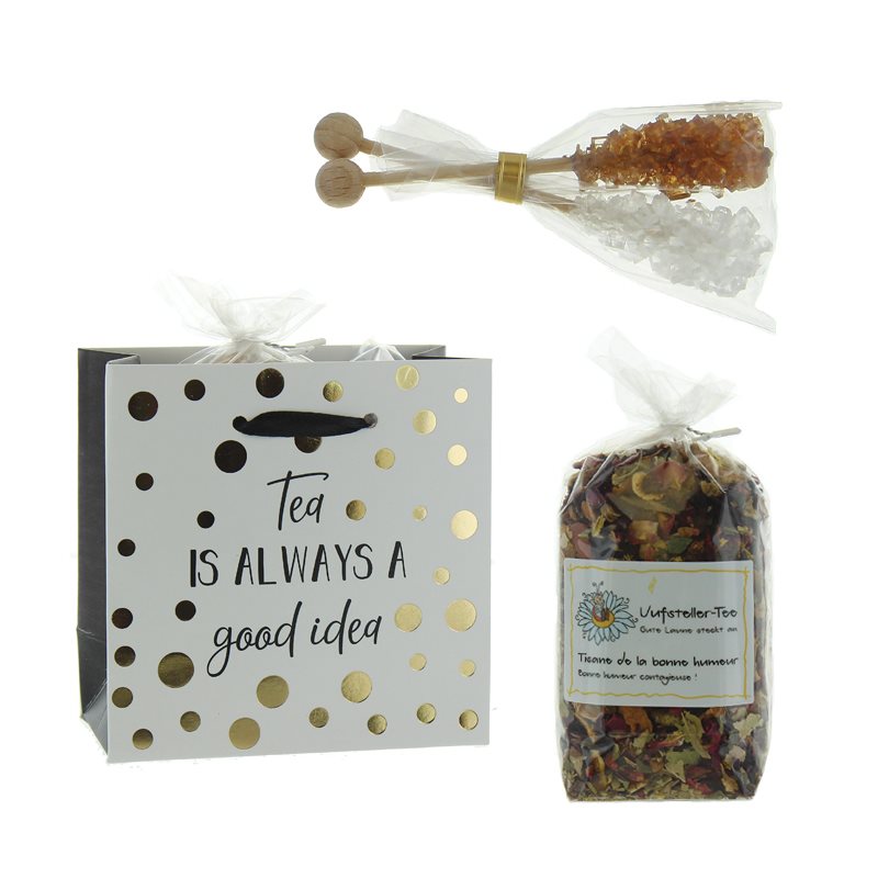 HERBORISTERIA Midi-Tasche "Tea is.." Uufstell-Tee