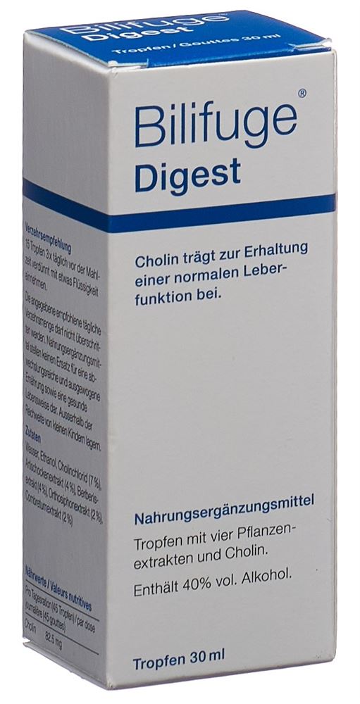 BILIFUGE Digest Tropfen Tropffl 30 ml
