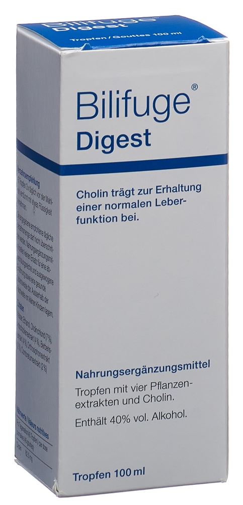 BILIFUGE Digest Tropfen Fl 100 ml