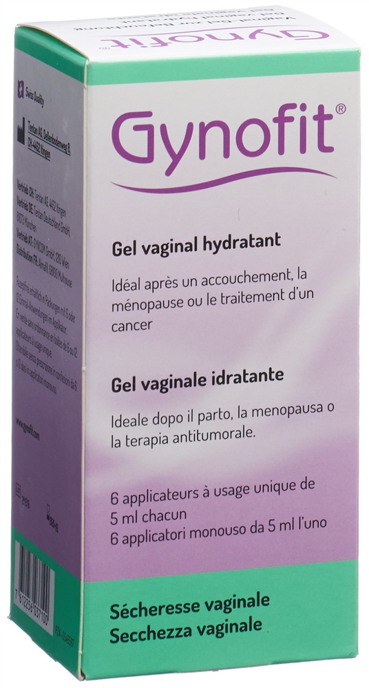 GYNOFIT Befeuchtungs-Gel Vaginalgel 6 x 5 ml