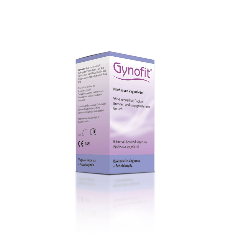 GYNOFIT Milchsäure-Gel Vaginalgel 6 x 5 ml