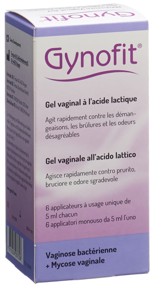 GYNOFIT Milchsäure-Gel Vaginalgel 6 x 5 ml