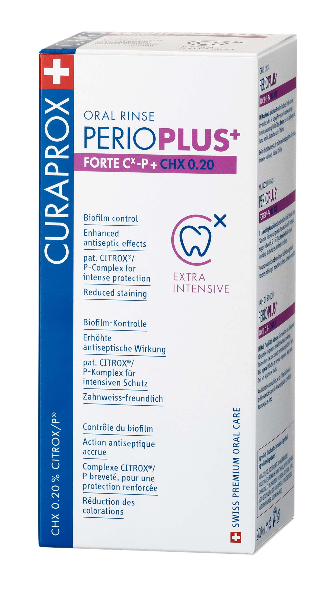 CURAPROX Perio Plus Forte CHX 0.2 % 200 ml