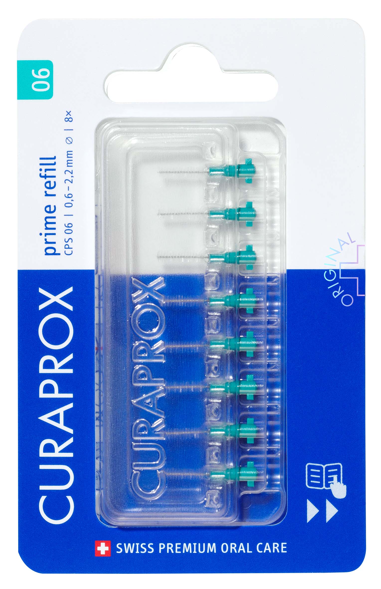 CURAPROX CPS 06 refill Interdentalbürste 8 Stk