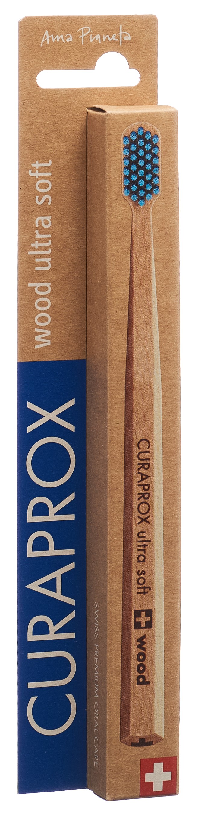 CURAPROX wood ultra soft toothbrush Karton