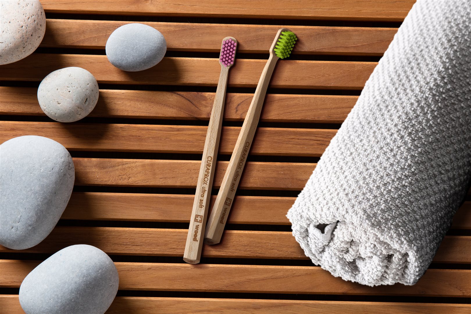 CURAPROX wood ultra soft toothbrush Karton