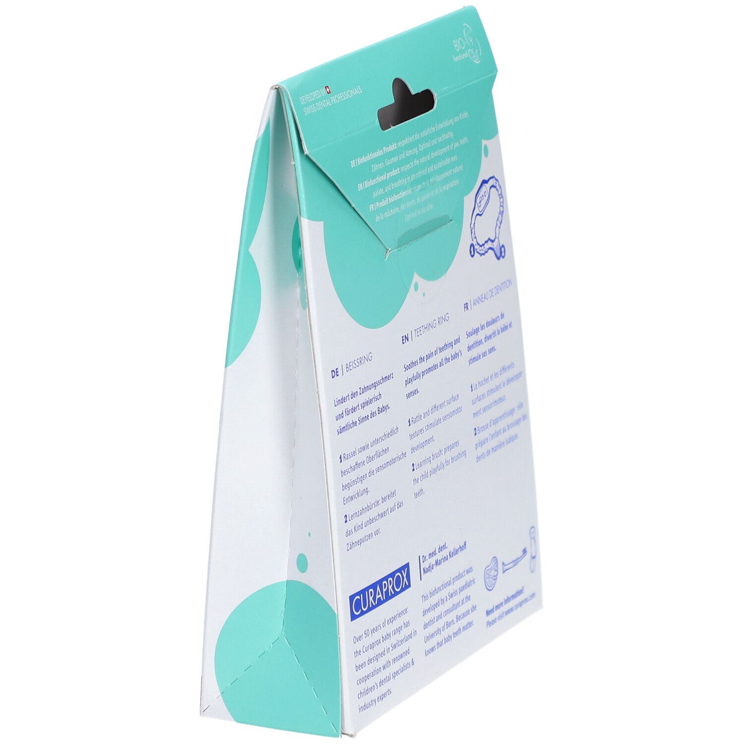 CURAPROX Baby Beissring rosa