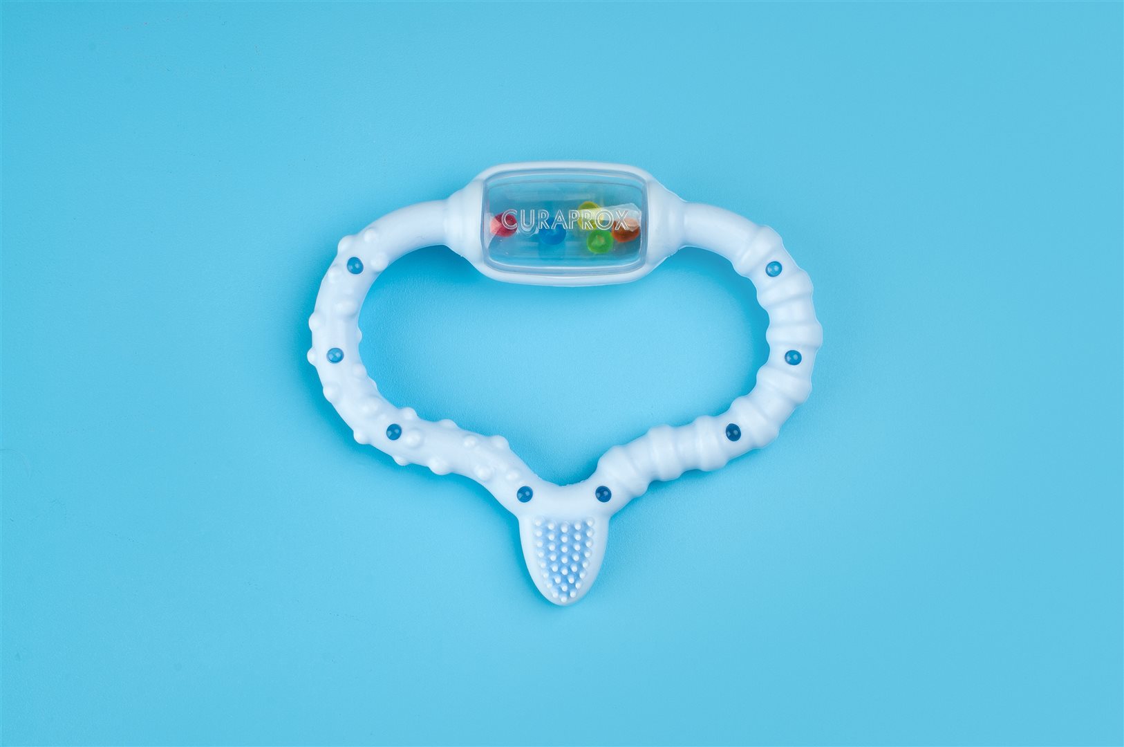 CURAPROX Baby Beissring blau
