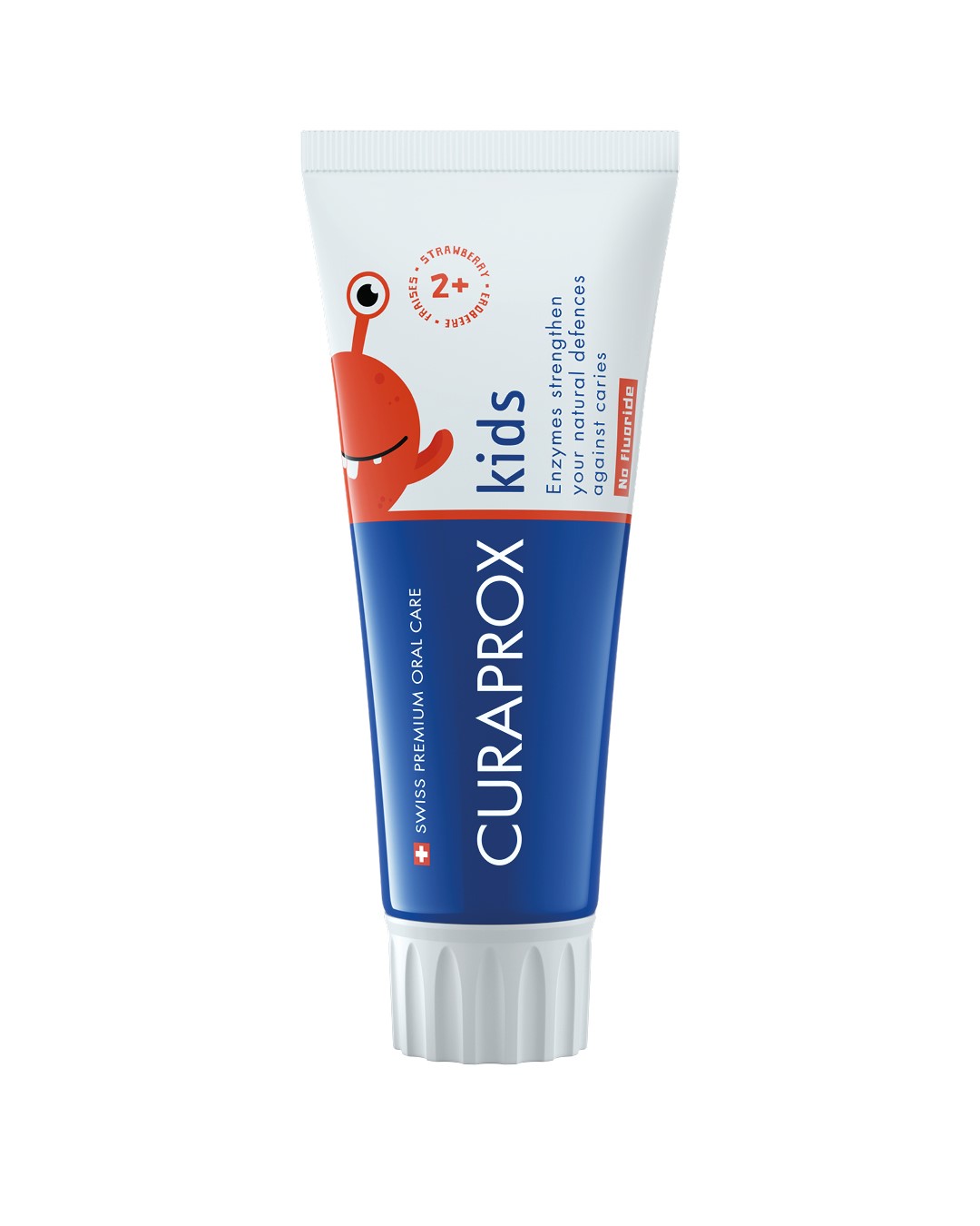 CURAPROX kids Kinderzahnp Erdbeere o Fluorid 60 ml