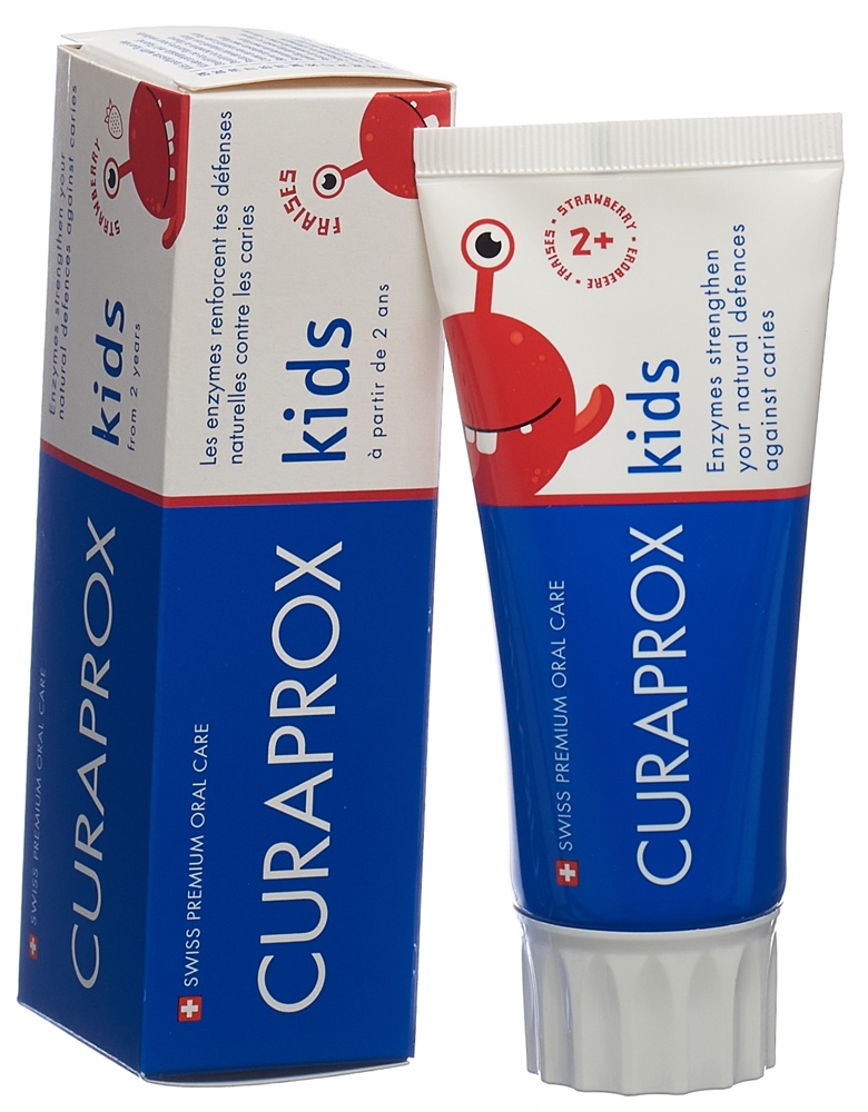 CURAPROX kids Zahnpasta Erdbeere 950ppm F Tb 60 ml