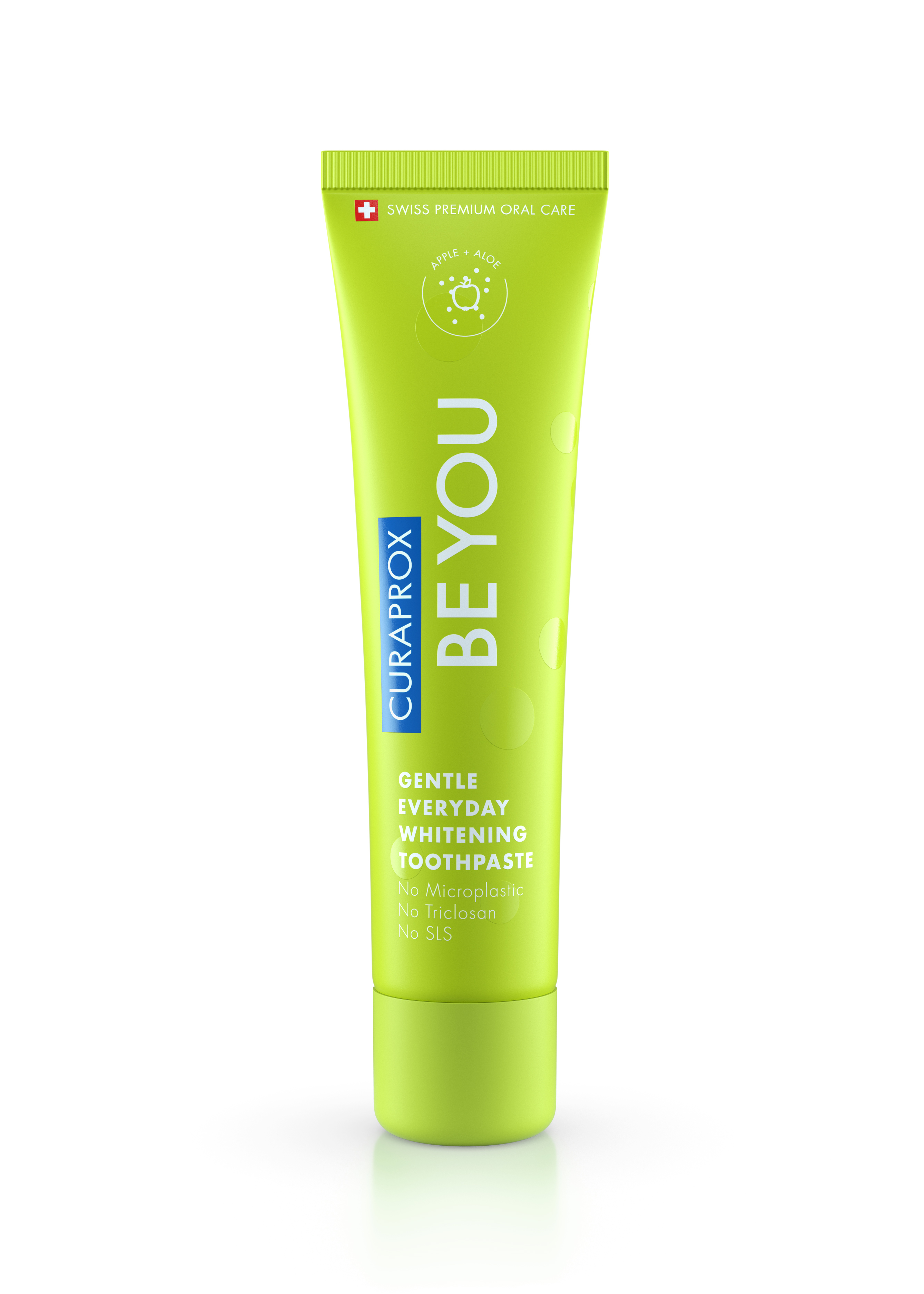 CURAPROX Be you Apfel+Aloe grün Karton 60 ml