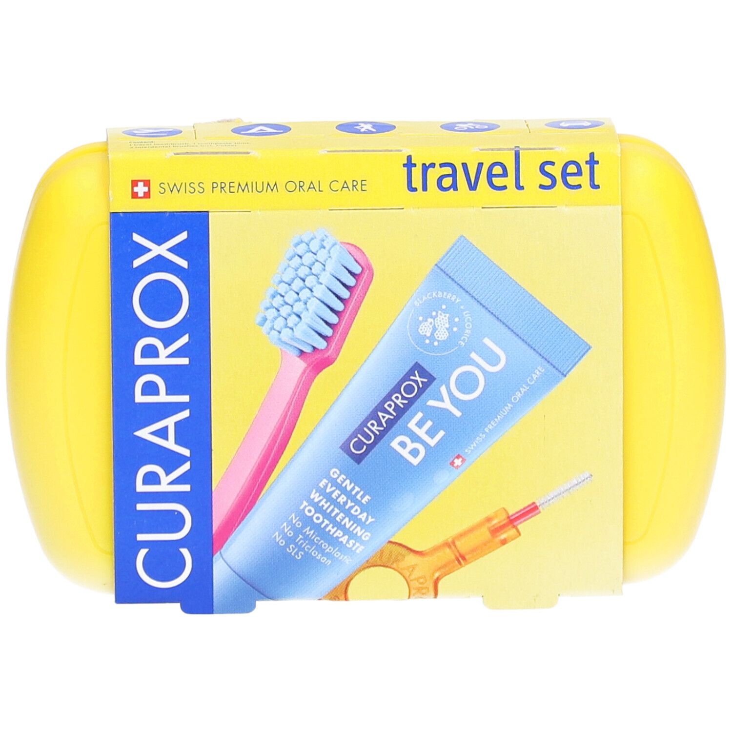 CURAPROX Travel Set gelb