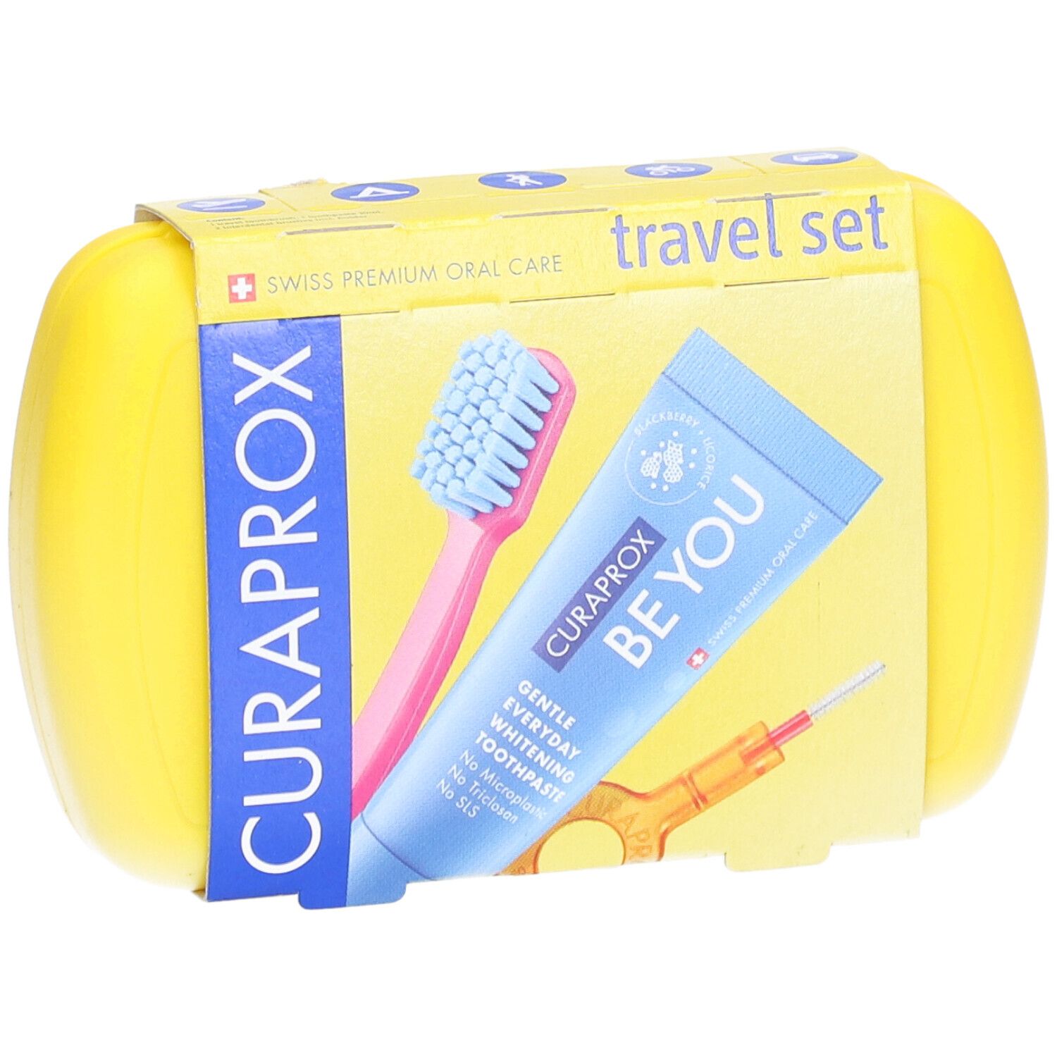 CURAPROX Travel Set gelb