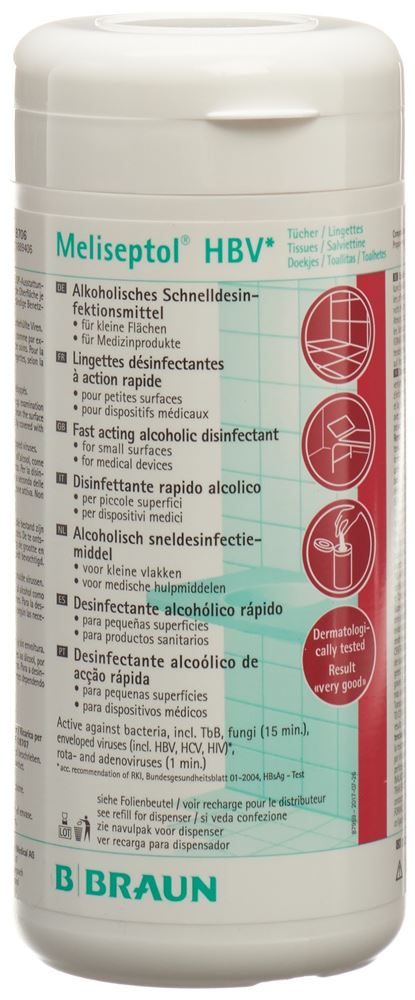 MELISEPTOL HBV serviettes dispenser 100 pce
