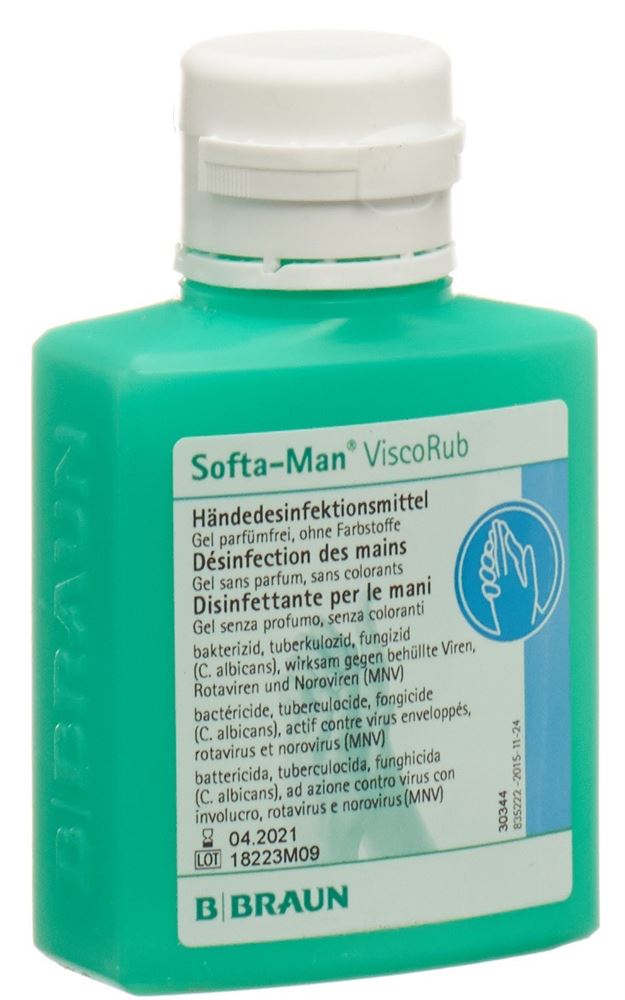 SOFTA-MAN VISCORUB désinf mains fl 100 ml