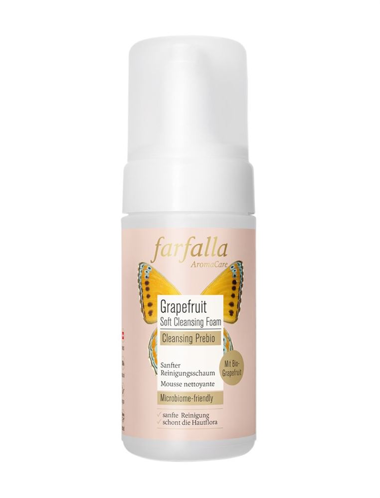 FARFALLA Soft Cleansing Foam Grapefruit 120 ml