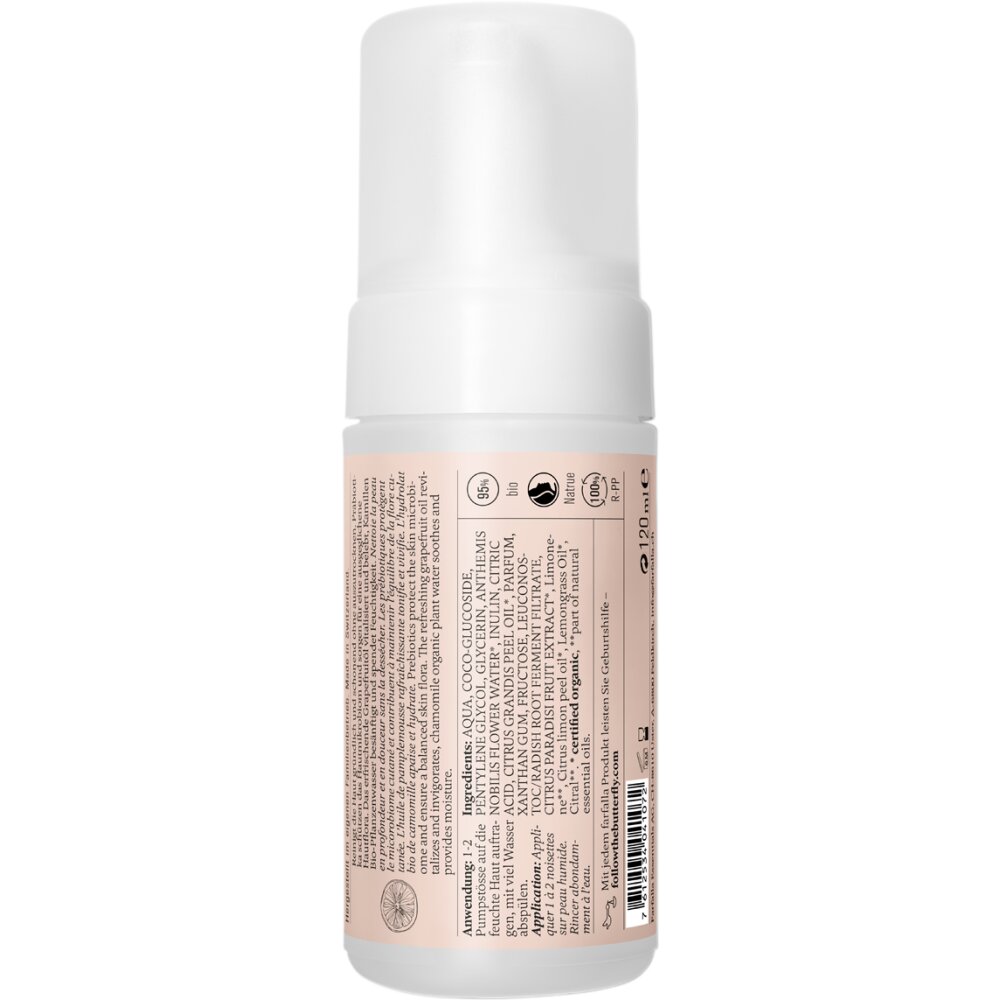 FARFALLA Soft Cleansing Foam Grapefruit 120 ml