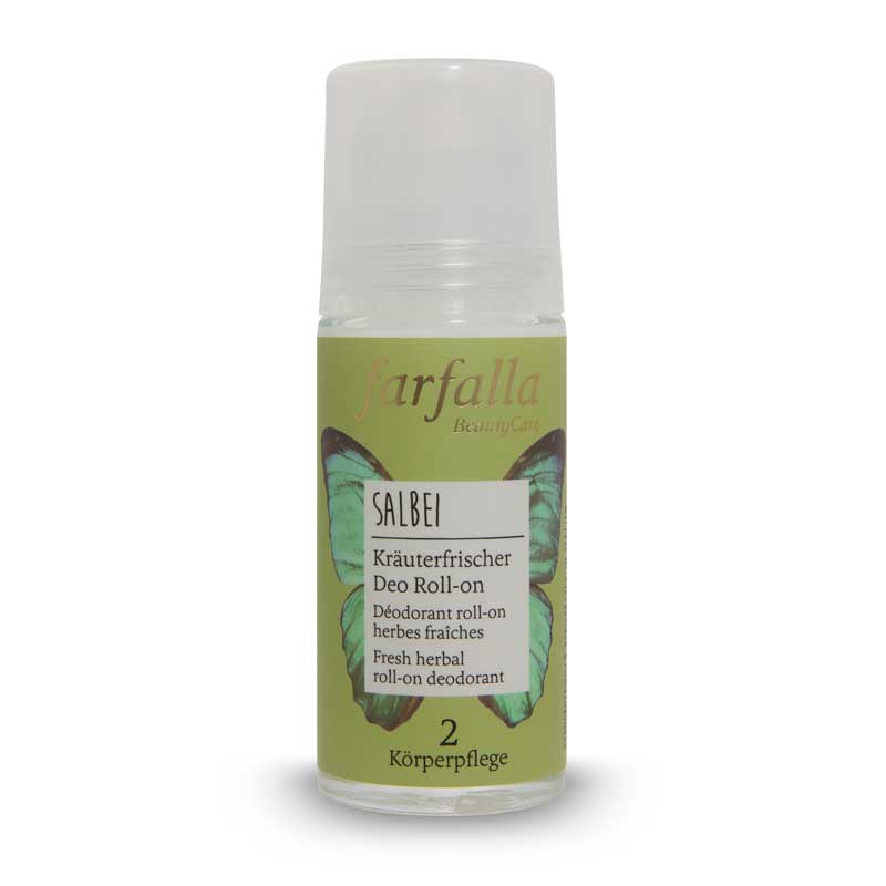 FARFALLA Kräuter Deo Roll-on Salbei 50 ml