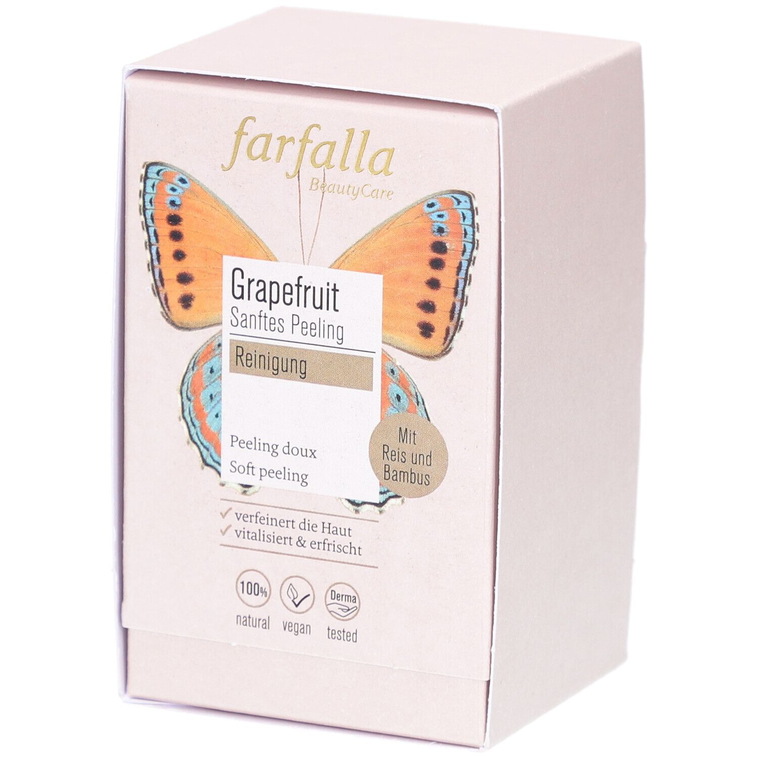 FARFALLA Sanftes Peeling Grapefruit 10x7ml