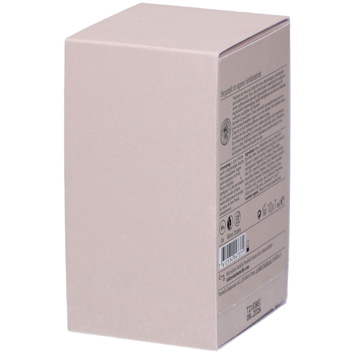 FARFALLA Sanftes Peeling Grapefruit 10x7ml