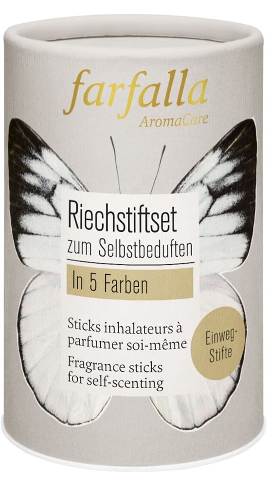 FARFALLA Riechstiftset in 5 Farben