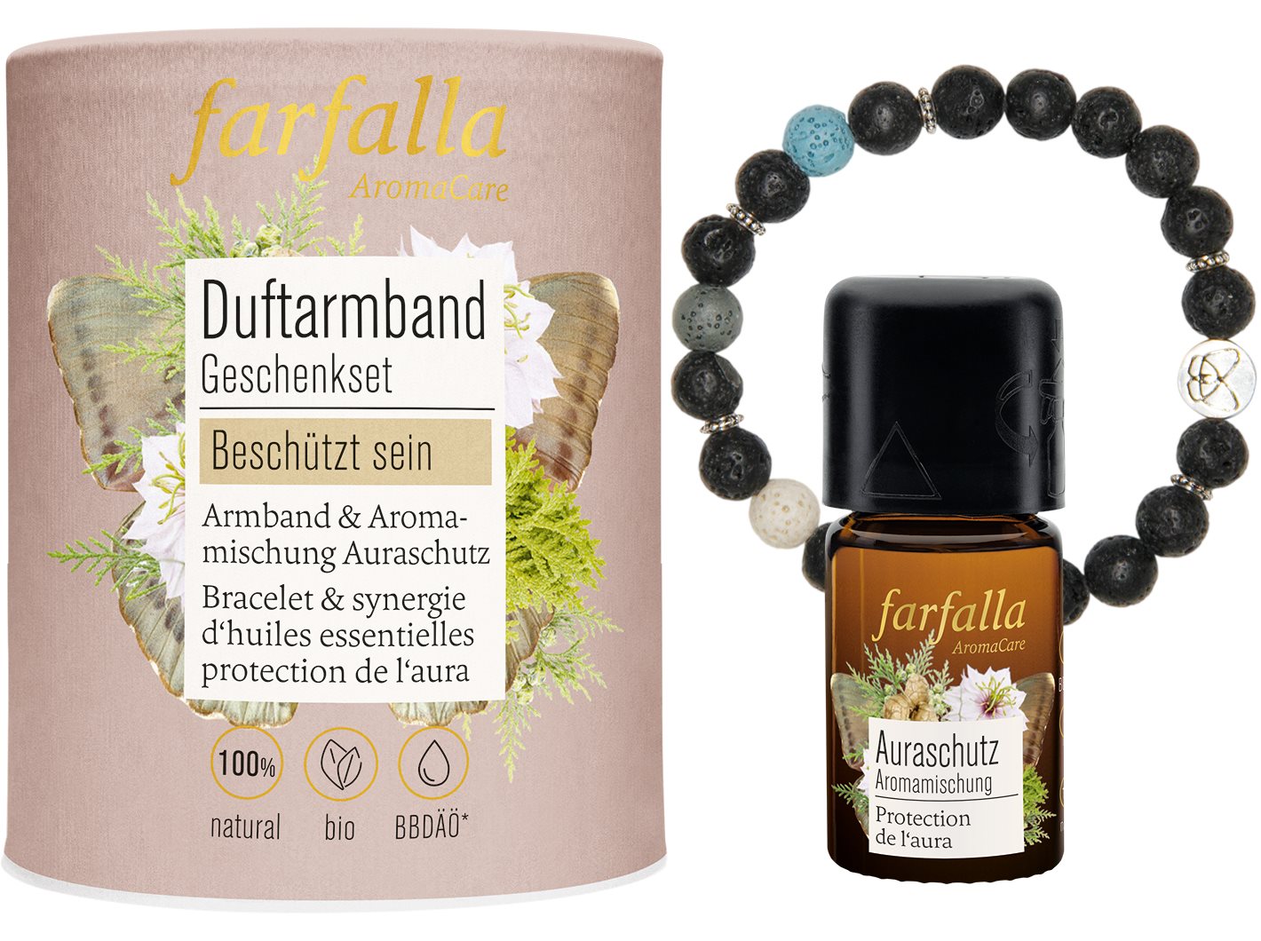 FARFALLA Geschenkset Duftarmband beschützt sein