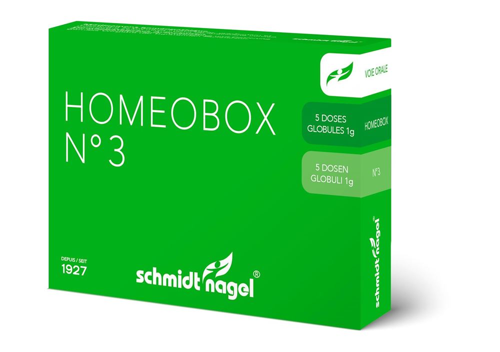 SN HomeoBox 3 Glob 5 x 1 g