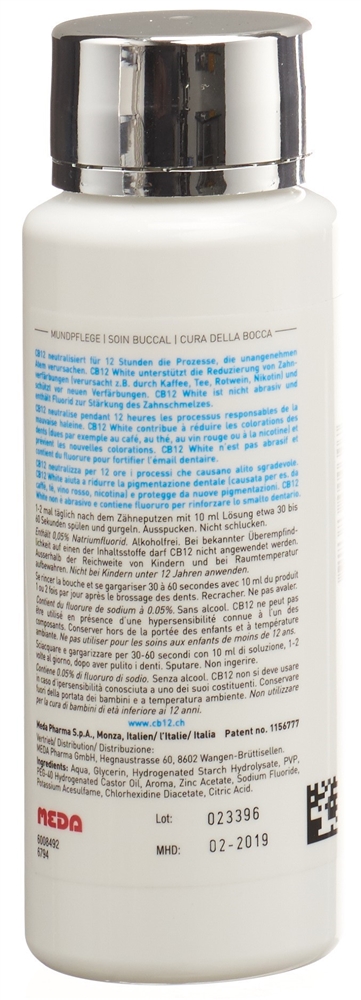 CB12 white Mundspülung Fl 250 ml
