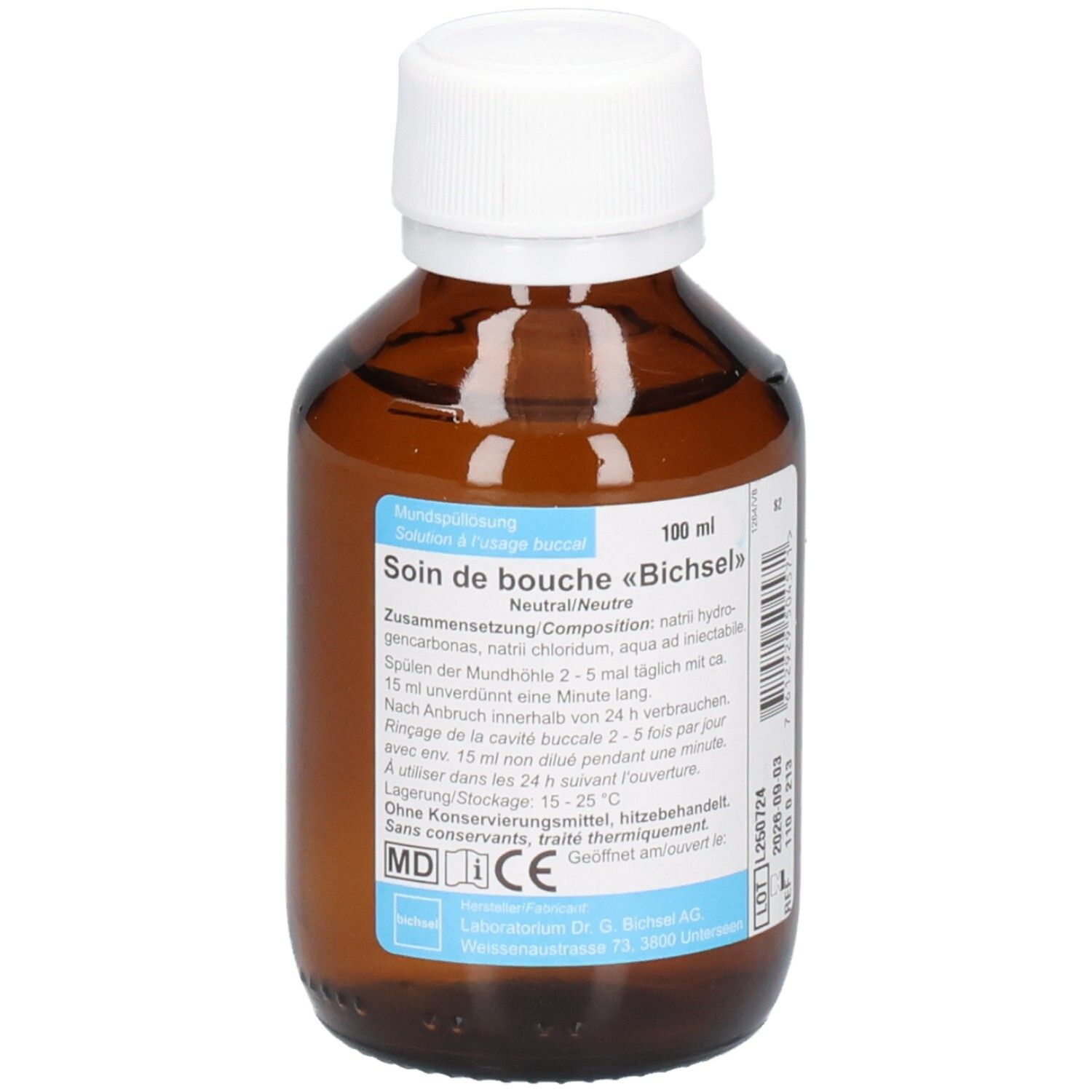 SOIN DE BOUCHE Bichsel aromafrei 100 ml