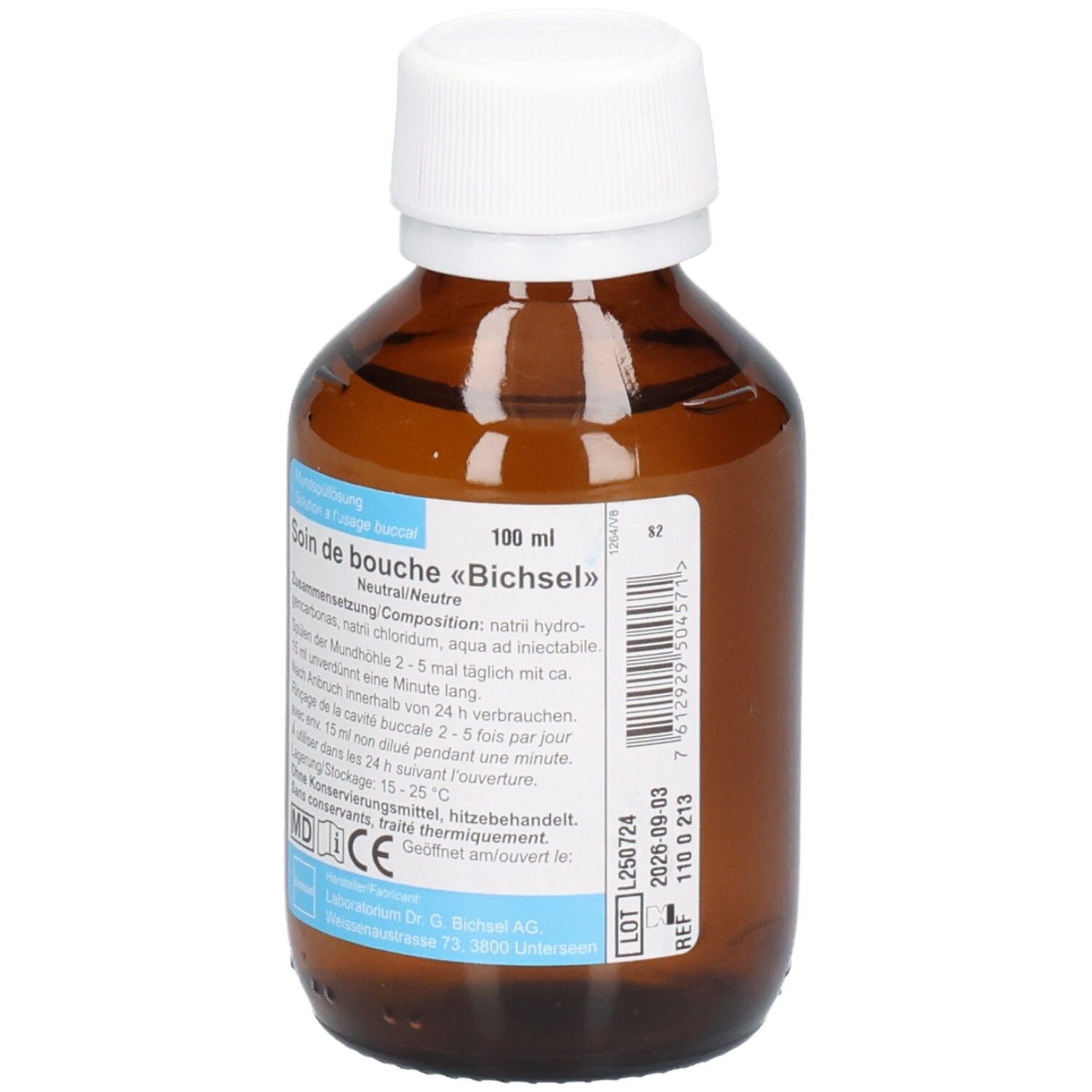 SOIN DE BOUCHE Bichsel aromafrei 100 ml