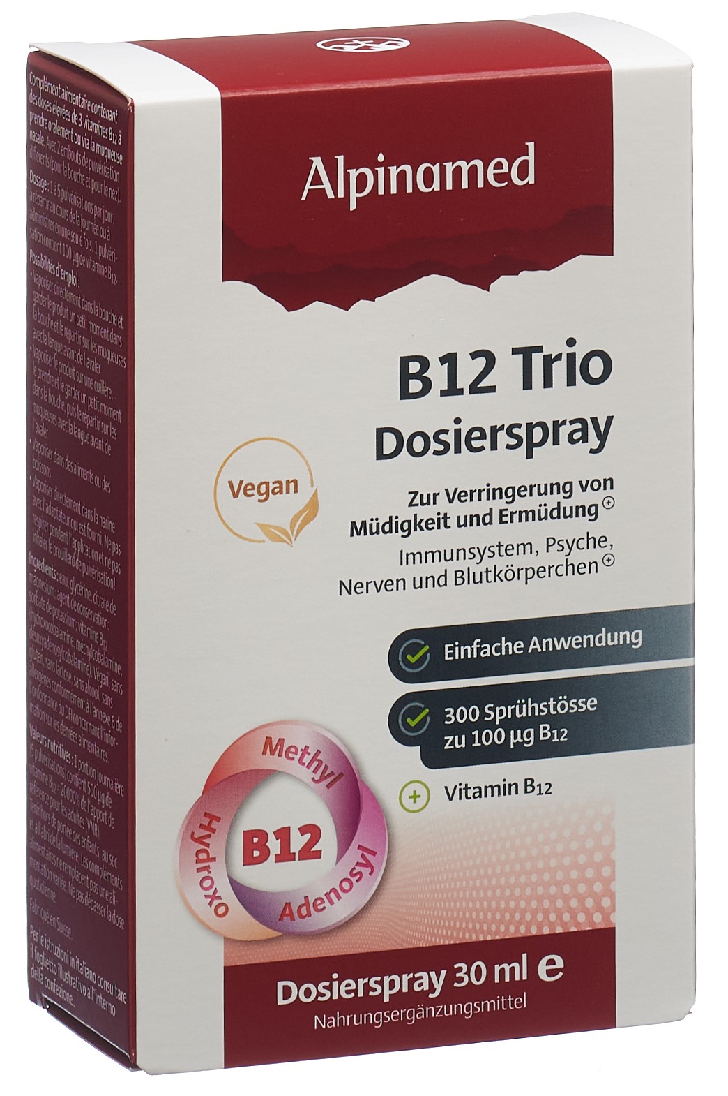 ALPINAMED B12 Trio Dosierspray 30 ml
