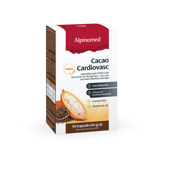 ALPINAMED Cardiovasc Cacao Kaps 90 Stk