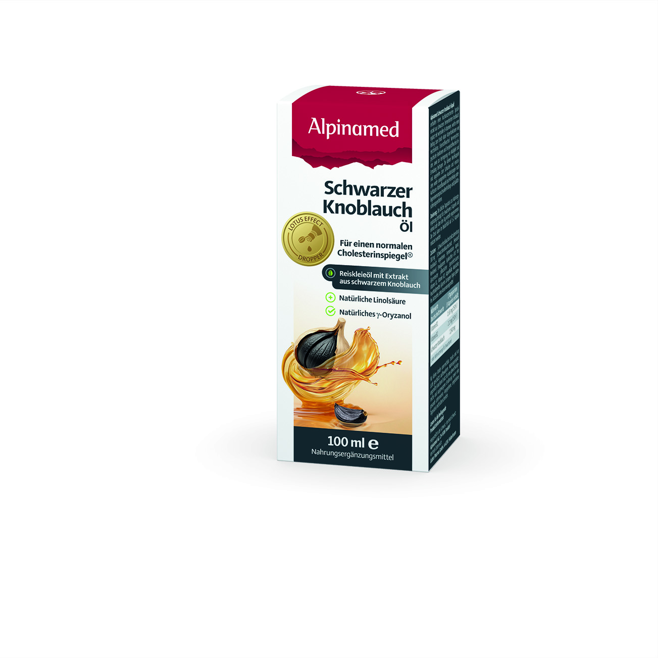 ALPINAMED Schwarzer Knoblauch Öl Fl 100 ml